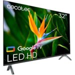 Tv led 32 pouces - cecotec - srie a4 alh40032s - google tv - dolby audio - hdr10