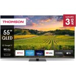 Tv led thomson 55qg5c14 led pied pivotant 4k 139cm 2024