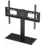 Tv pied support sur table pour tlviseur ecran de 32  55 pouces hauteur rglable support pour tv lcd ...