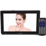 Tv portable tlviseur tnt dvb - t2 / dvb - t usb pvr 1080p hd - noir - 10 pouces