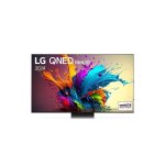 Tv qned lg 65qned91t 164 cm 4k uhd noir bleu et argent