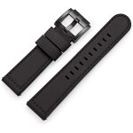 Tw steel marc coblen bracelet de montre en cuir avec boucle noire 22 mm[931]