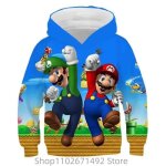 Tzwy - 6074 - 3xl - sweat � capuche imprim� 3d super mario game pour enfants sweats � capuche pour gar�ons ...