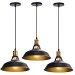 U - do lot de 3 lustre industriel en fer noir suspension luminaire ajustable design vintage pour salon ... U - do lot de 3 lustre industriel en fer noir suspension luminaire ajustable design vintage pour salon ...