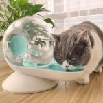 Distributeur deau - fontaine automatique - chat - 28 l - sans lectricit - vert