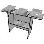 Udg u 91049 wh2 - stand dj pliant blanc stands dj