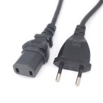 Ue - adaptateur universel 2 broches mâle vers iec320 c17 femelle cordonalimentation ca pour ps4 pro câble ... Ue - adaptateur universel 2 broches mâle vers iec320 c17 femelle cordonalimentation ca pour ps4 pro câble ...