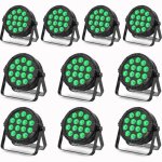 Uking 140w 14 led rgbw lumi�re de sc�ne - jeux de lumi�re dj - par led avec stroboscope & son pour disco ...