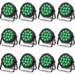 Uking 140w 14 led rgbw lumi�re de sc�ne - jeux de lumi�re dj - par led avec stroboscope & son pour disco ...