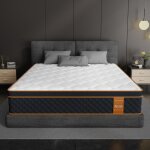 Uking matelas 160x200 cm - tr�s �pais 25 cm - m�moire de forme + ressorts 7 zones - hypoallerg�nique ...