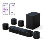 Ultimea barre de son 7. 1 canaux - avec 4 enceintes surround et 1 caisson de basses - 330 w - aura s4t ...