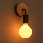 Uni lot de 2 rétro applique murale intérieur e27 lampe de mur luminaire eclairage ampoule non inclus Uni lot de 2 rétro applique murale intérieur e27 lampe de mur luminaire eclairage ampoule non inclus