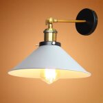 Uni rétro vintage applique murale industrielle e27 22cm led appliques murales escaliers salle de bains ... Uni rétro vintage applique murale industrielle e27 22cm led appliques murales escaliers salle de bains ...