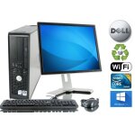 Unit� centrale dell optiplex 780 sff core2duo 293ghz ram 4go hdd 750 go ecran 17 wifi windows 10