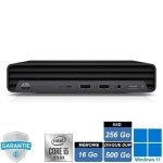 Unit� centrale - hp - 400 g6 dm - intel i5 - 10500t - ram 16go - ssd256go + hdd 500go - wifi - pc fixe ...