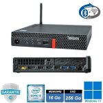 Unit� centrale - lenovo - m720q - intel i5 - 8600t - ram 16go - ssd 256go - wi - fi - mini pc fixe - ...