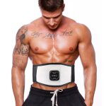 Universconnect - ceinture electrostimulation musculaire abdominale - ref: 154 243 blanc