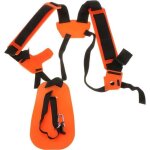 Harnais � double sangle - universel - �paules rembourr�es - nylon - orange et noir