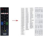Universel sharp smart led / lcd tv � distance avec fonction de netflix et youtube (pas besoin de configurer ...