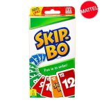 Uno skip bo - mattel games jeu de cartes uno skip bo pour enfants jeu de cartes multijoueurs jouets de ...