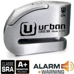 Urban - antivol bloque disque hitech alarme + waterproof - pile lithium - homologu� sra