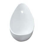 Urinoir c�ramique blanc aubagne 2 � effet deau - geberit - 00363900000100