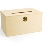 Urne décorative - graine créative - bois - 24x14x16 cm - personnalisable - mixte Urne décorative - graine créative - bois - 24x14x16 cm - personnalisable - mixte