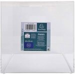 Urne transparente - exacompta - r�f. 89058d - 21 cm - pmma - couvercle amovible