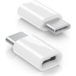 Adaptateur usb 3. 1 type c - e. f. connection - blanc - usb 3. 0 a male - connecte macbook / ipad pro ...