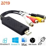 Usb botier dacquisition vido audio adaptateur de capture vido usb 2. 0