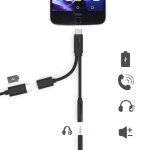 Usb c adaptateur audio et de recharge amavasion 2�en 1�de charge usb c vers prise jack 35�mm pour casque ...