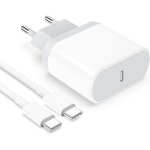 Usb c chargeur rapide pour iphone 17 / 17 pro / 17 air / 17 pro max / 16 / 16 plus / 16 pro / 16 pro ...