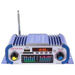 Usb fm audio 12 v led voiture stro amplificateur radio mp3 haut - parleur hi - fi 2 canal numrique ...
