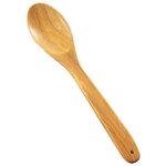 Ustensile de cuisine - 340sg - cuillre en bois - 30 cm - bois dolivier - non compatible lave - vaisselle ...