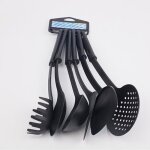 Ustensiles de cuisine ensemble de 6 cuill�res � pelle en nylon pp r�sistant aux temp�ratures �lev�es ...