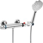 Uten robinet douche thermostatique mitigeurmitigeur baignoire thermostatique avec pommeau 3 fonctionsanti ...