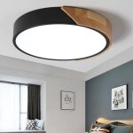 Utoopie plafonnier led bois 24w rond intérieur lampe de plafond moderne blanc froid luminaire couloir ... Utoopie plafonnier led bois 24w rond intérieur lampe de plafond moderne blanc froid luminaire couloir ...