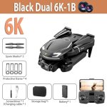 Pour v88 drone black - 6k - battery 5g gps professionnel hd photographie a�rienne t�l�commande avion ...