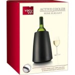 Vacuvin - seau rafra�chisseur � vin noir - elegant cooler