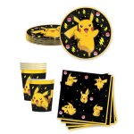 Vaisselle jetable - kit anniversaire vaisselle jetable pok�mon
