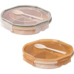 Vaisselle micro ondes assiette a micro ondes botes de conservation bote a micro - ondesavec 3 compartiments ...