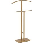 Valet de chambre scott chevalet de nuit avec cintre et portant pour vtements socle rectangulaire et ...