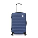 Bluestar - valise weekend london 65 cm 4 roues - bleu