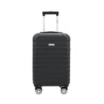 Valise cabine 55�35�20 cm compatible ryanair ? valise rigide abs l�g�re anti - choc avec serrure � code ...
