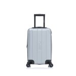 Valise cabine 55x35x25 cm avec �tag�res cadenas tsa abs ultra - r�sistant roues 360 gris