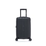 Valise cabine 55x35x25 cm avec �tag�res cadenas tsa abs ultra - r�sistant roues 360 noir