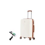 Valise cabine 55x35x25cm en polypropyl�ne incassable valise celims skycruiser cadenas tsa 8 roulettes ...