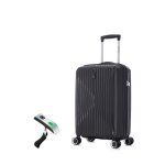Valise cabine 55x35x25cm en polypropyl�ne incassable valise celims skycruiser cadenas tsa 8 roulettes ...
