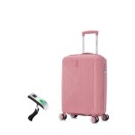 Valise cabine 55x35x25cm en polypropyl�ne incassable valise celims skycruiser cadenas tsa 8 roulettes ...