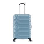 Valise cabine extensible rigide trolley polycarbonate - lys paris 322 - 328 & 322 bleu